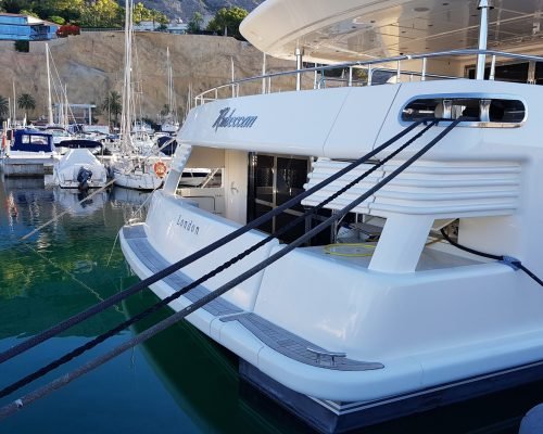 protective ceramic coating for yacht